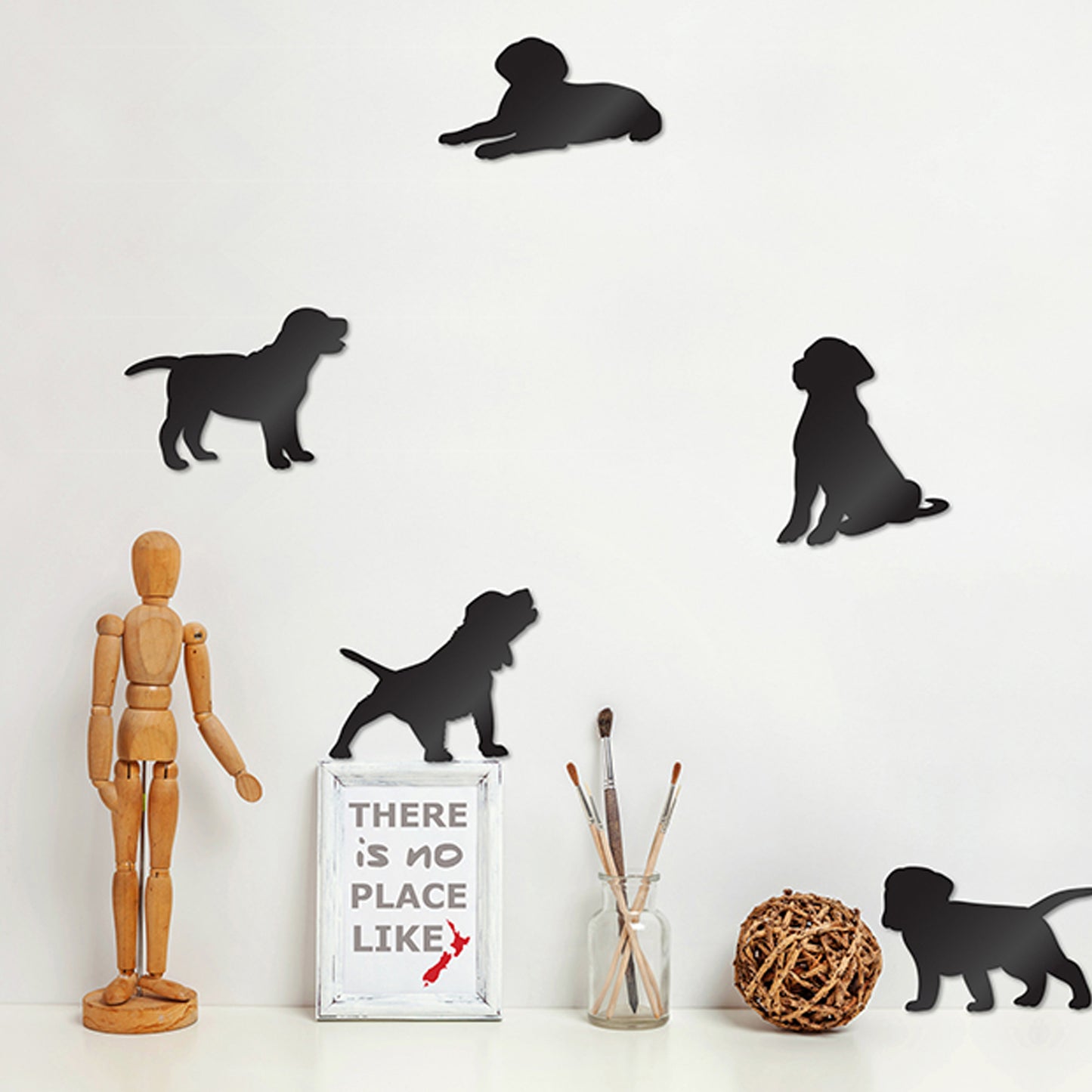 Set of Dogs ACM Wall Art