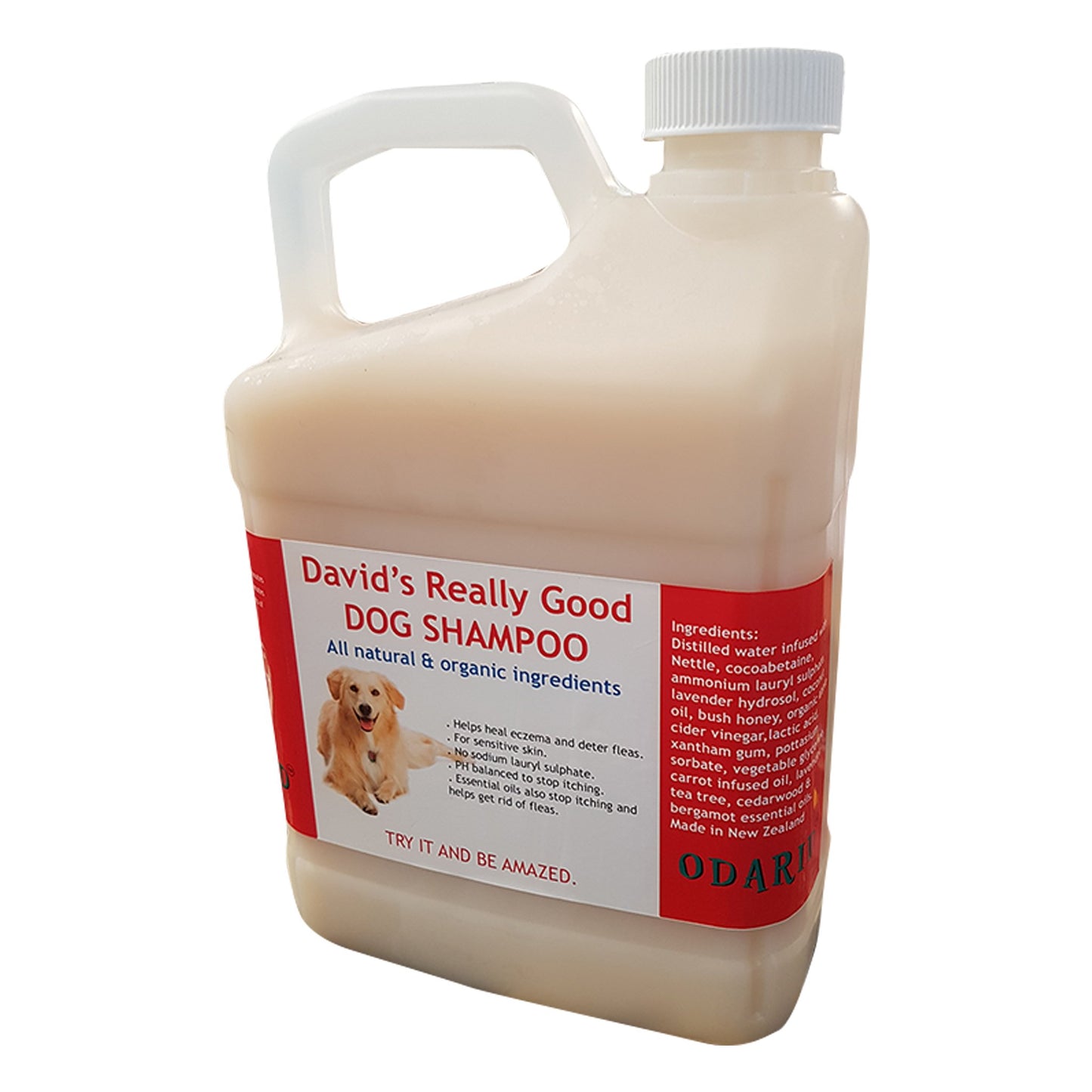 100% Natural Dog Shampoo