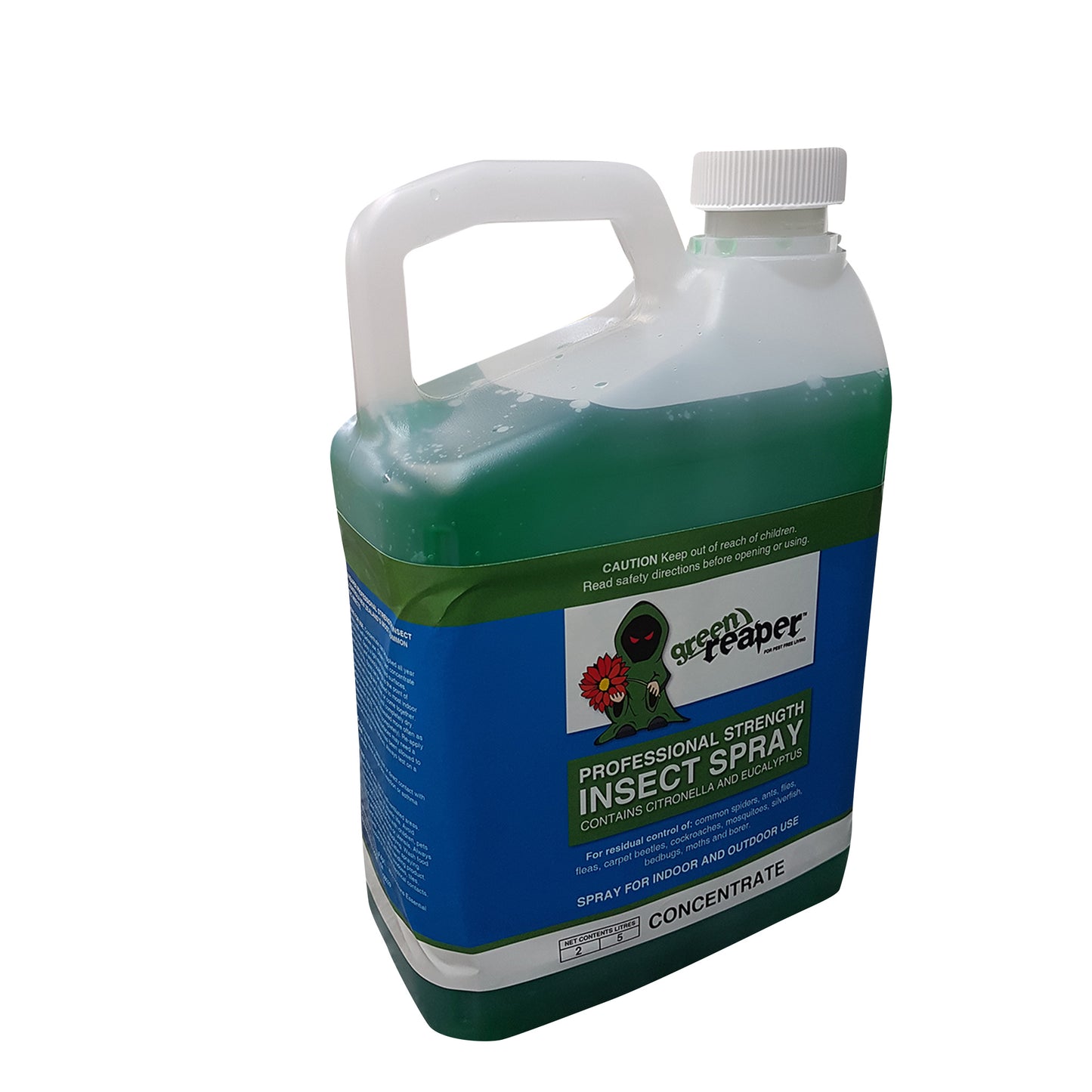 Green Reaper Insect Spray - For Flies, Spiders, Mosquitoes, Bed Bugs & More