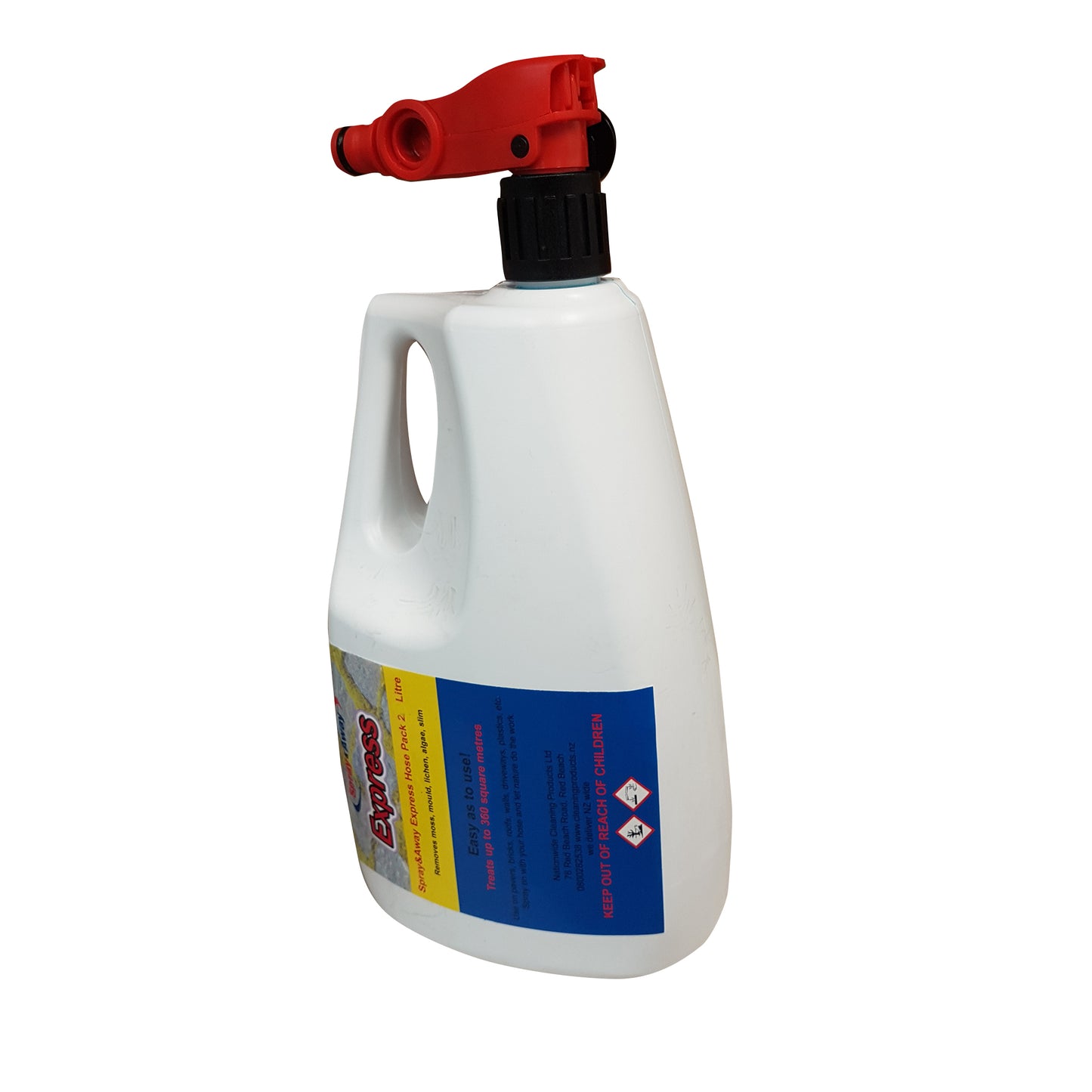 Express Spray & Away Moss & Mould Remover - 2 Litre Hose Pack