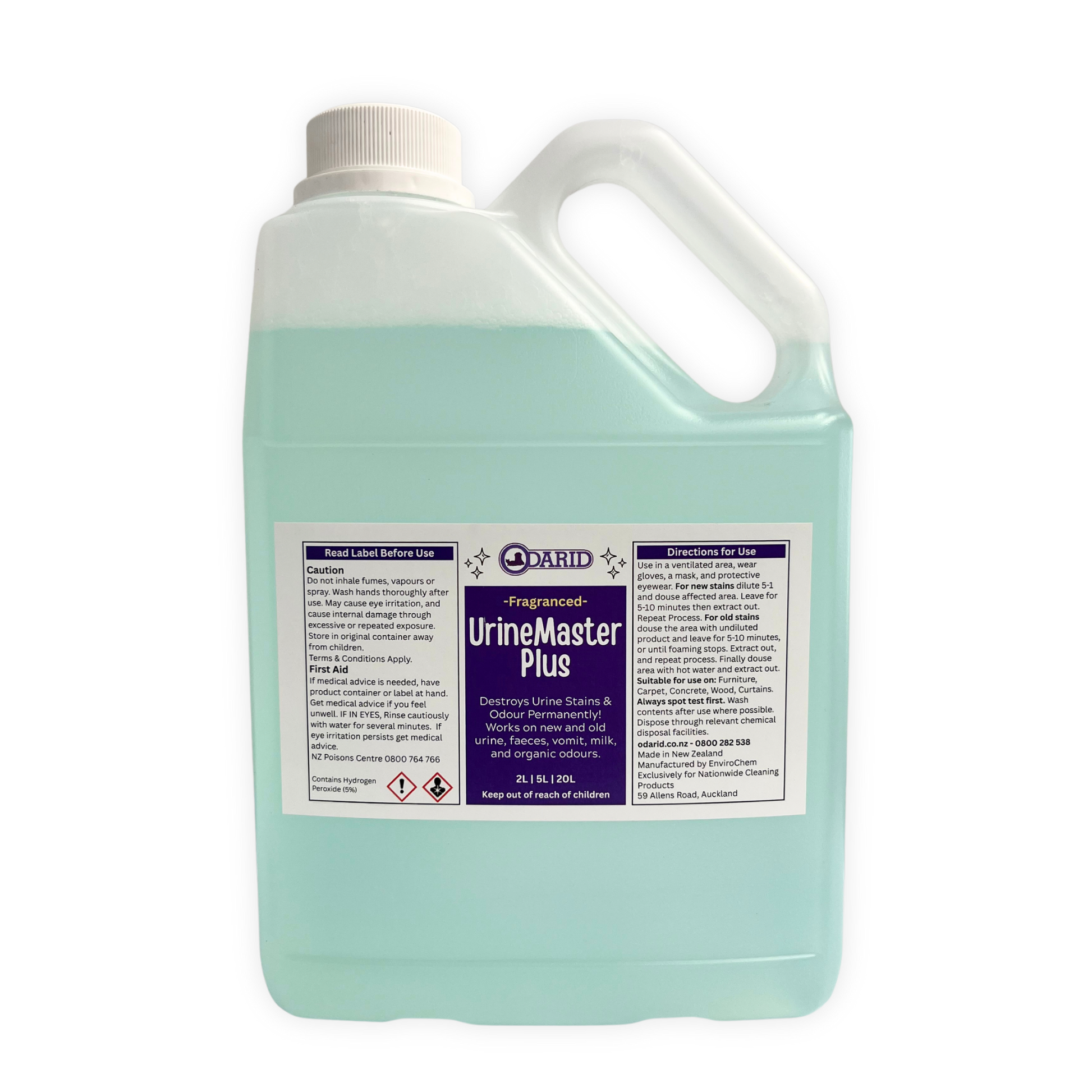 UrineMaster Plus Professional Use - Fragranced 2 Litre Bottle