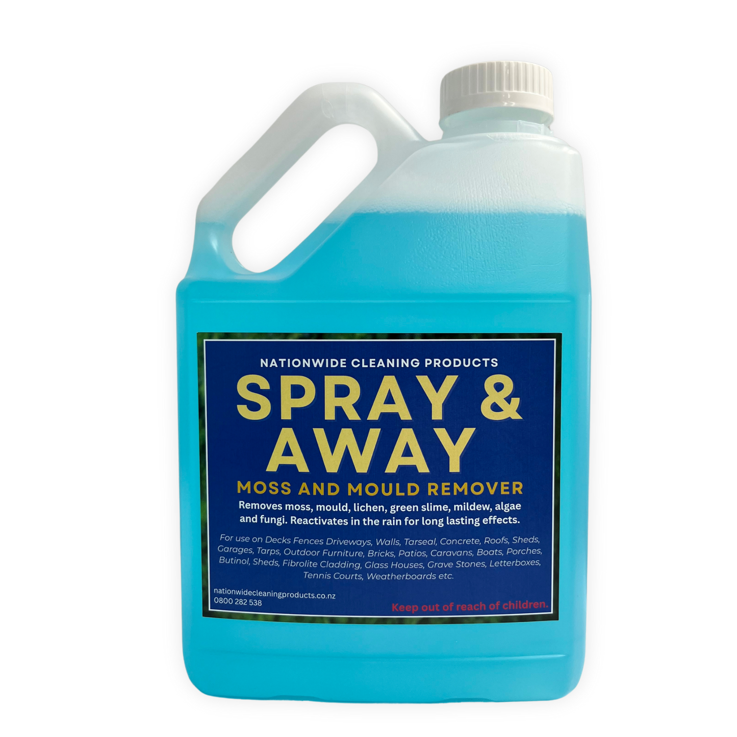 SPRAY & AWAY Moss and Mould Killer 2 Litre Bottle