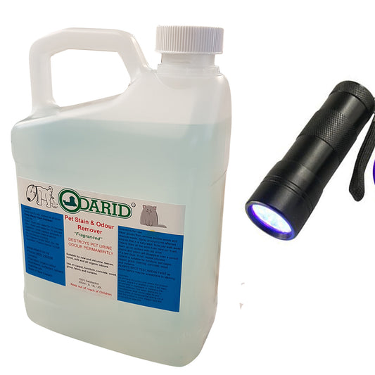 Pet Stain & Odour Remover Original Fragrance c/w Black Light