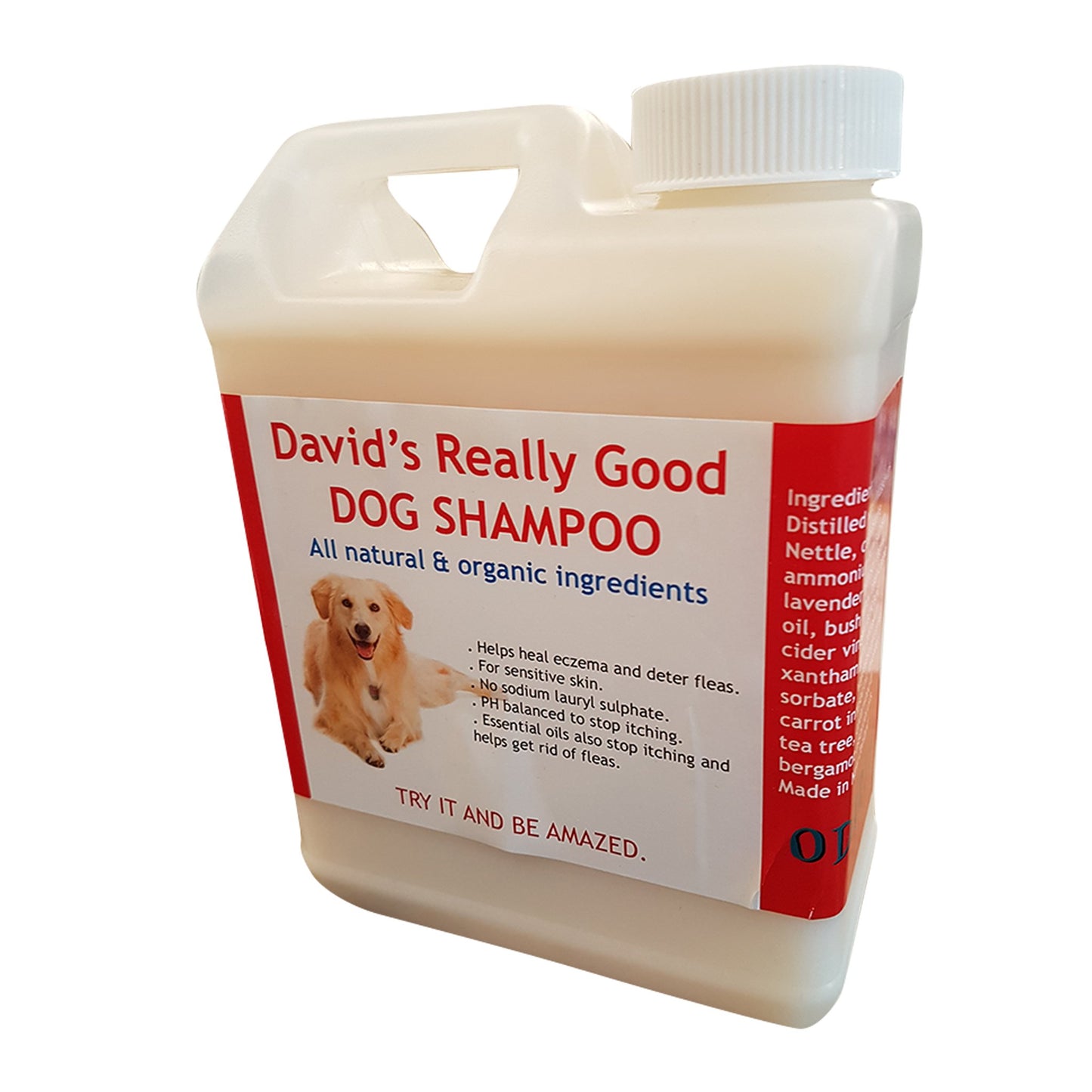 100% Natural Dog Shampoo