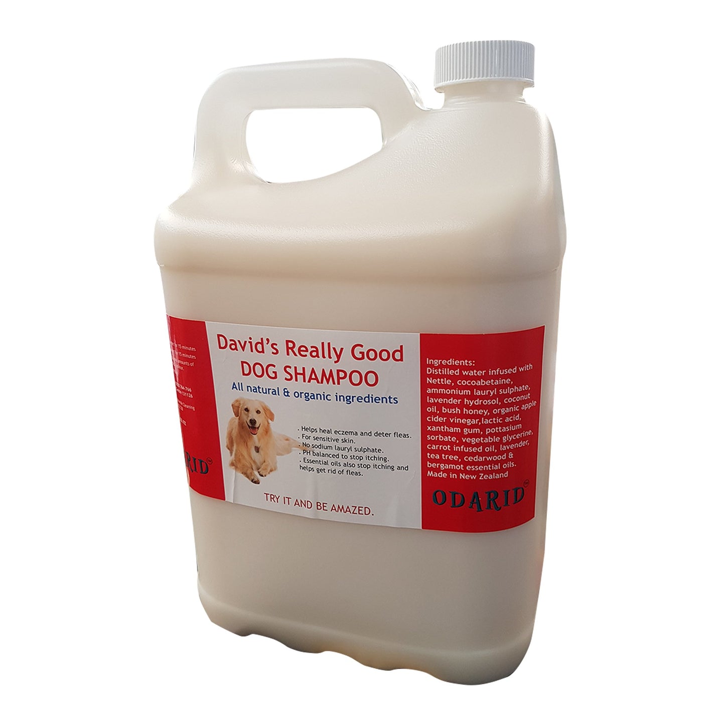 100% Natural & Organic Dog Shampoo