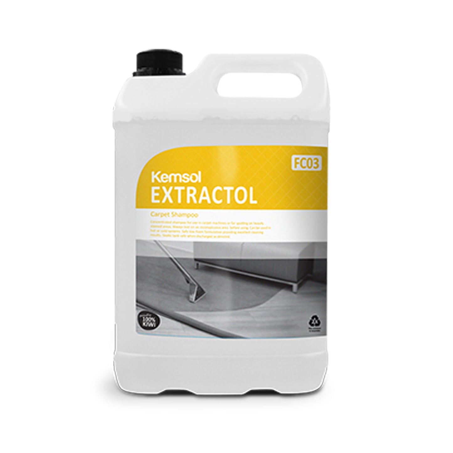 Extractol Carpet Shampoo - 5 Litre