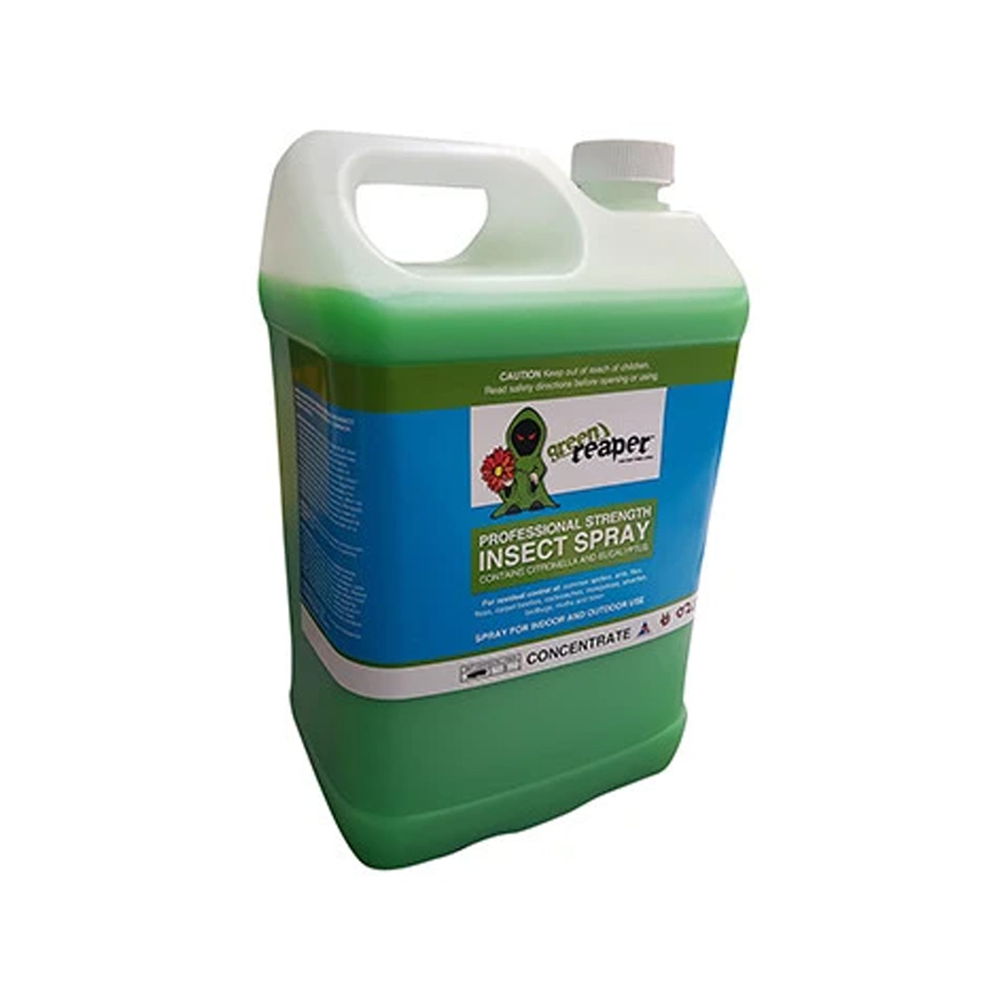 Green Reaper Insect Spray 5 Litre For Flies, Spiders, Mosquitoes, Bed Bugs & More
