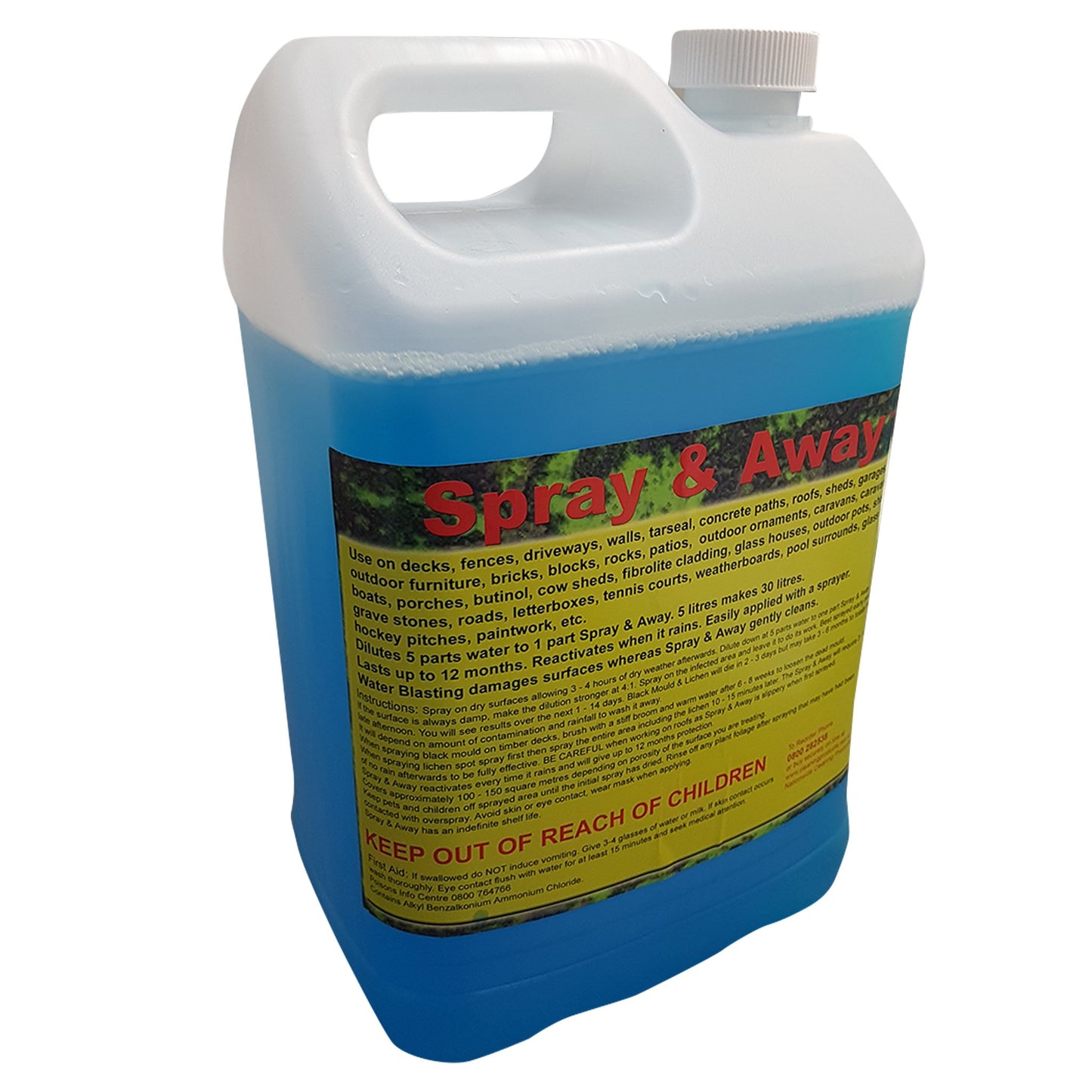 Spray & Away Moss and Mould Killer